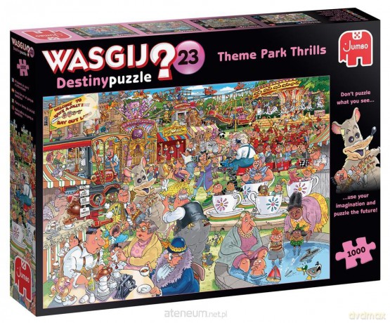 1000 el. Wasgij Park rozrywki [PUZZLE]