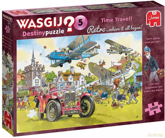 1000 el. Wasgij Podróż w czasie [PUZZLE]