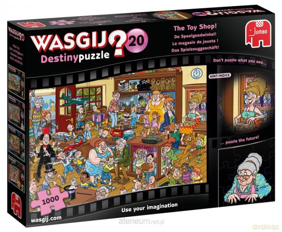 1000 el. Wasgij Sklep z zabawkami [PUZZLE]