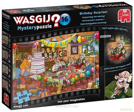 1000 el. Wasgij Urodzinowa niespodzianka [PUZZLE]