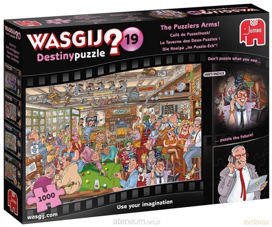 1000 el. Wasgij W angielskim pubie [PUZZLE]
