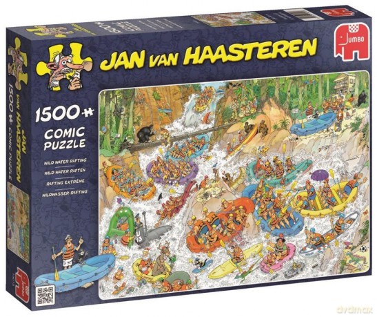 1500 el. Haasteren Ekstremalny spływ pontonem [PUZZLE]