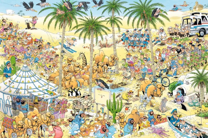 1500 el. Haasteren Oaza [PUZZLE]