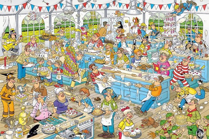 1500 el. Haasteren Starcie piekarzy [PUZZLE]