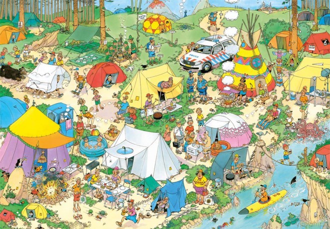 2000 el. Haasteren Pole namiotowe [PUZZLE]