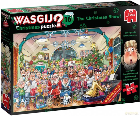 2x1000 el. Wasgij 16 Świąteczny koncert [PUZZLE]