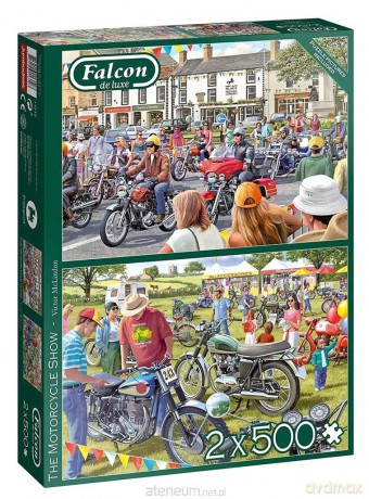 2x500 el. Falcon Zlot motocyklowy [PUZZLE]