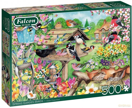 500 el. Falcon Karmnik dla ptaków wiosną [PUZZLE]