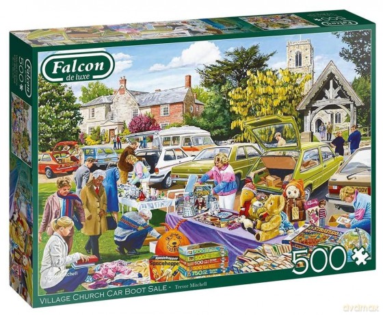 500 el. Falcon Lokalny kiermasz [PUZZLE]