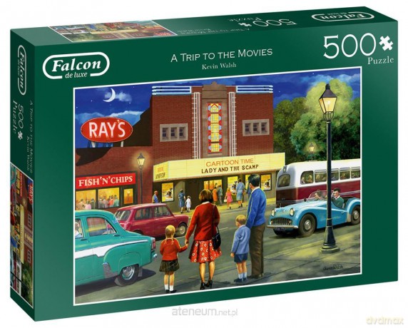 500 el. Falcon Wyjście do kina [PUZZLE]