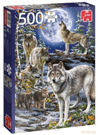 500 el. PC Wataha wilków [PUZZLE]