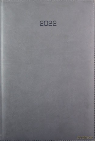 Kalendarz 2022 A4 Dzienny Vivella szary [KALENDARZ]
