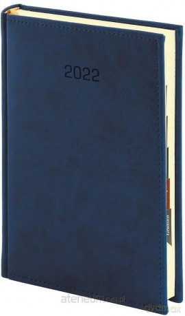 Kalendarz 2022 B5 Vivella tygodniowy Granat [KALENDARZ]