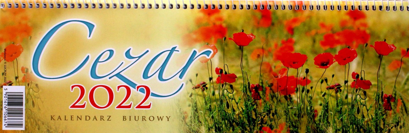 Kalendarz 2022 Biurowy Cezar BF1 [KALENDARZ]