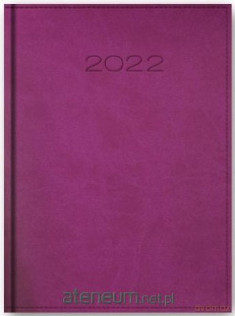 Kalendarz 2022 Dzienny A5 Vivella Fioletowy 21D-16 [KALENDARZ]
