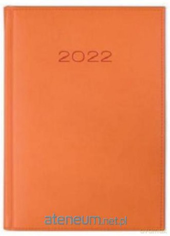 Kalendarz 2022 Dzienny A5 Vivella Pomarańcz 21D-10 [KALENDARZ]