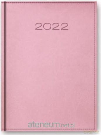 Kalendarz 2022 Dzienny A5 Vivella Różowy 21D-18 [KALENDARZ]