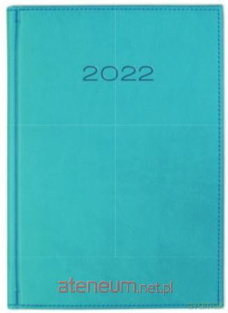 Kalendarz 2022 Dzienny A5 Vivella Turkusowy 21D-11 [KALENDARZ]