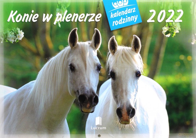 Kalendarz 2022 Rodzinny Konie w plenerze WL10 [KALENDARZ]