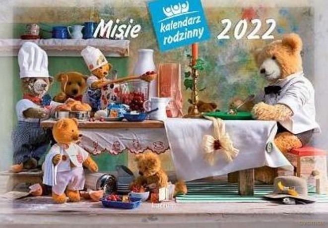 Kalendarz 2022 Rodzinny Misie WL6 [KALENDARZ]