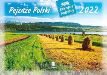 Kalendarz 2022 Rodzinny Pejzaże Polski WL3 [KALENDARZ]
