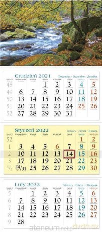 Kalendarz 2022 Trójdzielny Strumień KT4 [KALENDARZ]