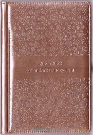 Kalendarz nauczyciela 2021/2022 brąz [KALENDARZ]