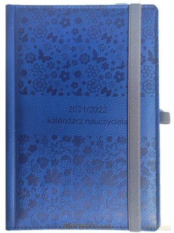 Kalendarz nauczyciela 2021/2022 niebieski prestige [KALENDARZ]