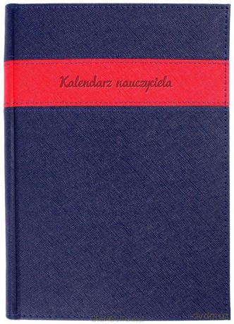 Kalendarz Nauczyciela A5 2021/2022 Cross granat [KALENDARZ]