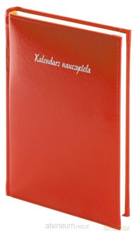 Kalendarz nauczyciela A5 2021/2022 dzienny czerw. [KALENDARZ]