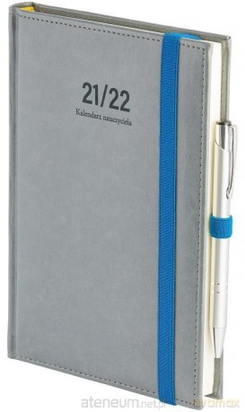 Kalendarz nauczyciela B6 2021/2022 dz jasnoszary [KALENDARZ]