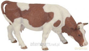 Krowa simmentalska pasąca się [FIGURKA]
