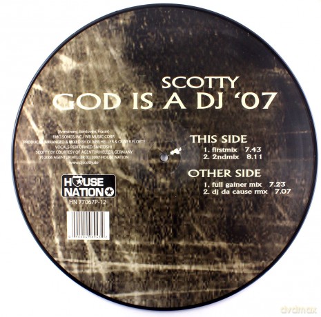 God Is A DJ '07 (Picture Disc) [Winyl]