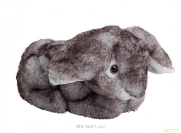 Królik czarny 18 cm