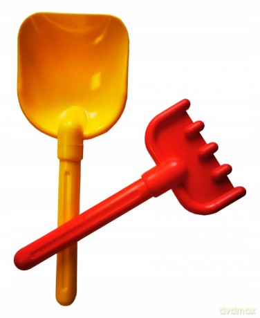 Łopatka i Grabki solidne z polipropylenu