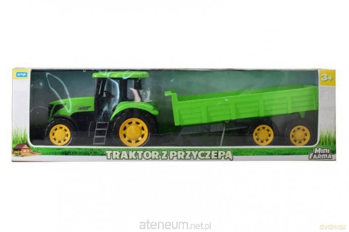 Mini Farma Traktor z przyczepą