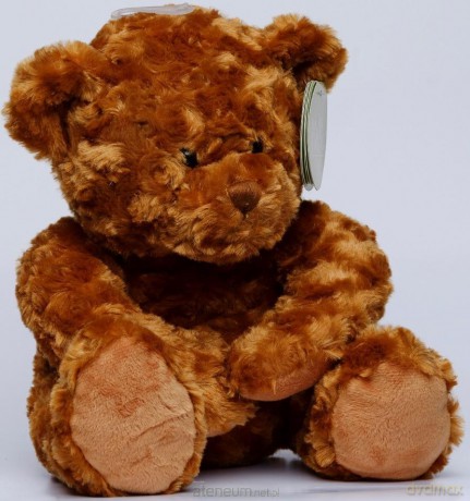 Miś kudłaty beżowy 35 cm