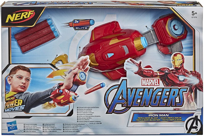 NERF Power Moves Avengers Iron Man Repulsor Blast
