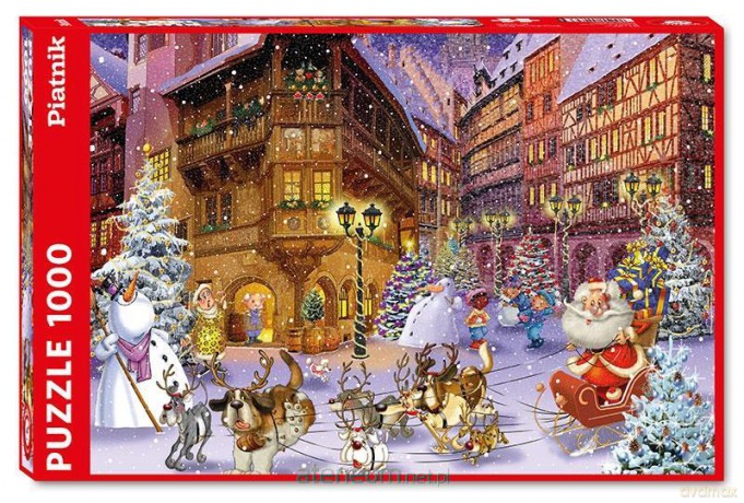 PIATNIK 1000 el. Ruyer, Świąteczna Wioska [PUZZLE]