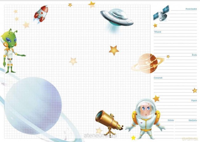 Podkład na biurko Planer Kosmos PP04 [KALENDARZ]