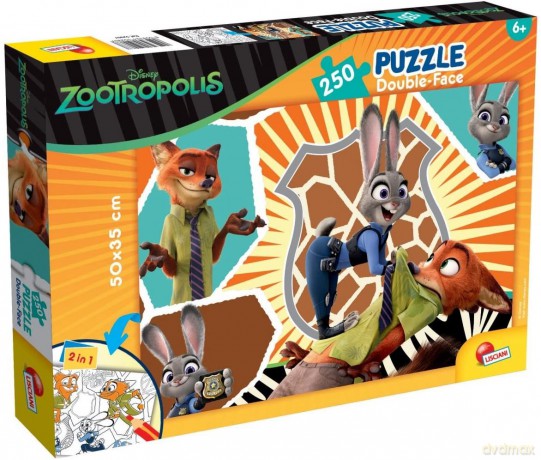 Puzzle dwustronne 250 Zwierzogród [PUZZLE]