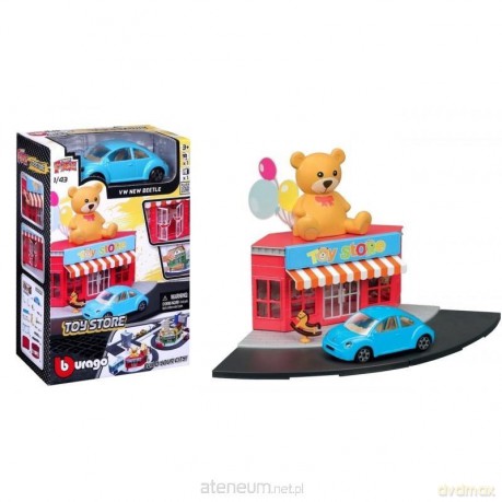 Street Fire Bburago City Toy Store 1:43