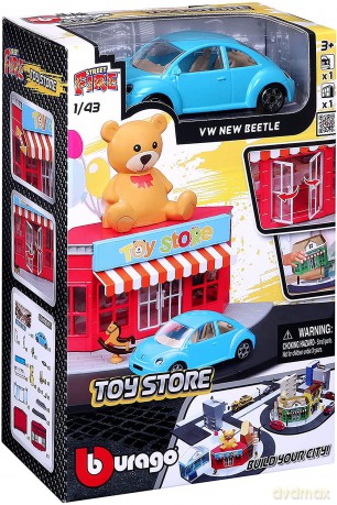Street Fire Bburago City Toy Store 1:43