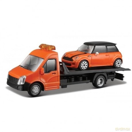 Street Fire Transport W Mini Cooper S 1:43