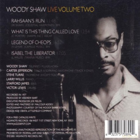 Woody Shaw Live, Volume Two [CD]