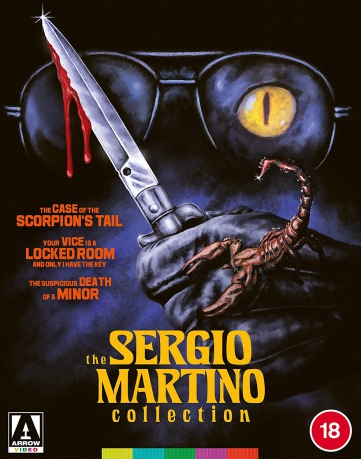 The Sergio Martino Collection: The Case of the Scorpion's Tail / Your Vice Is a Locked Room and Only I Have the Key / The Suspicious Death of a Minor [BOX] [3xBlu-Ray]