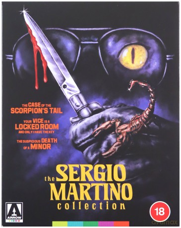 The Sergio Martino Collection: The Case of the Scorpion's Tail / Your Vice Is a Locked Room and Only I Have the Key / The Suspicious Death of a Minor [BOX] [3xBlu-Ray]
