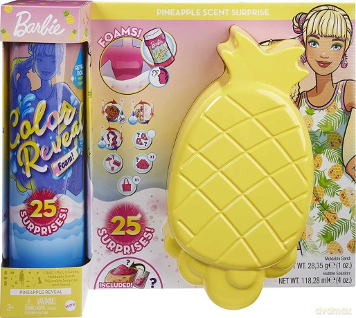 Lalka Barbie Color Reveal Piana Ananas