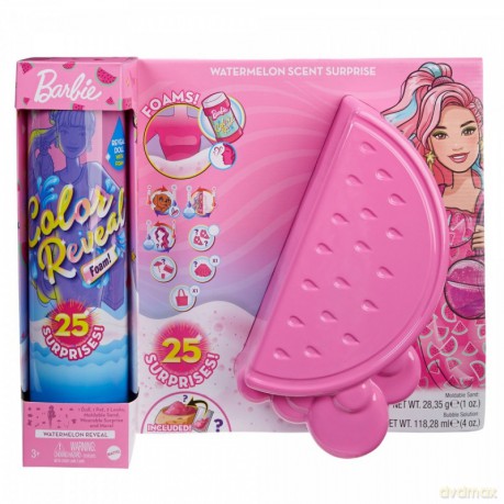 Lalka Barbie Color Reveal Piana Arbuz