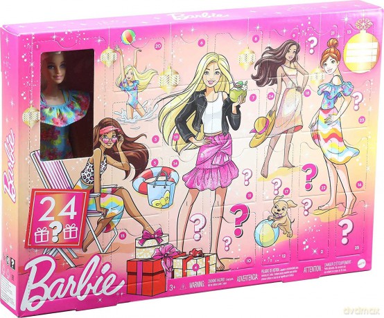 Lalka Barbie Kalendarz adwentowy Styl i szyk